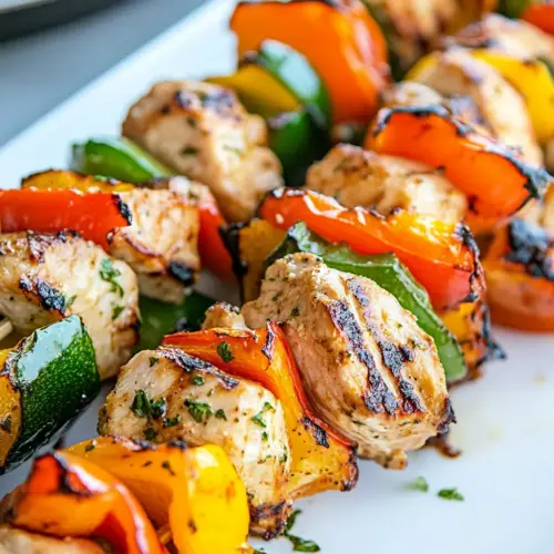 Grilled Chicken Kabobs