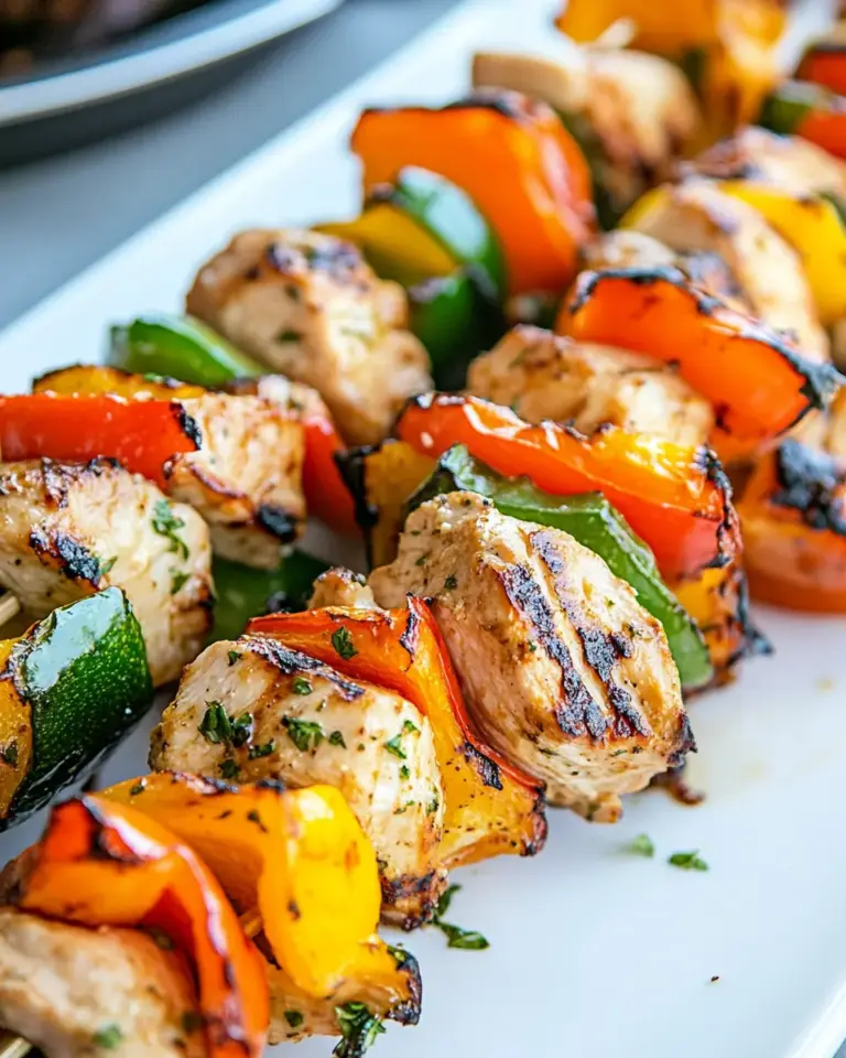 Grilled Chicken Kabobs