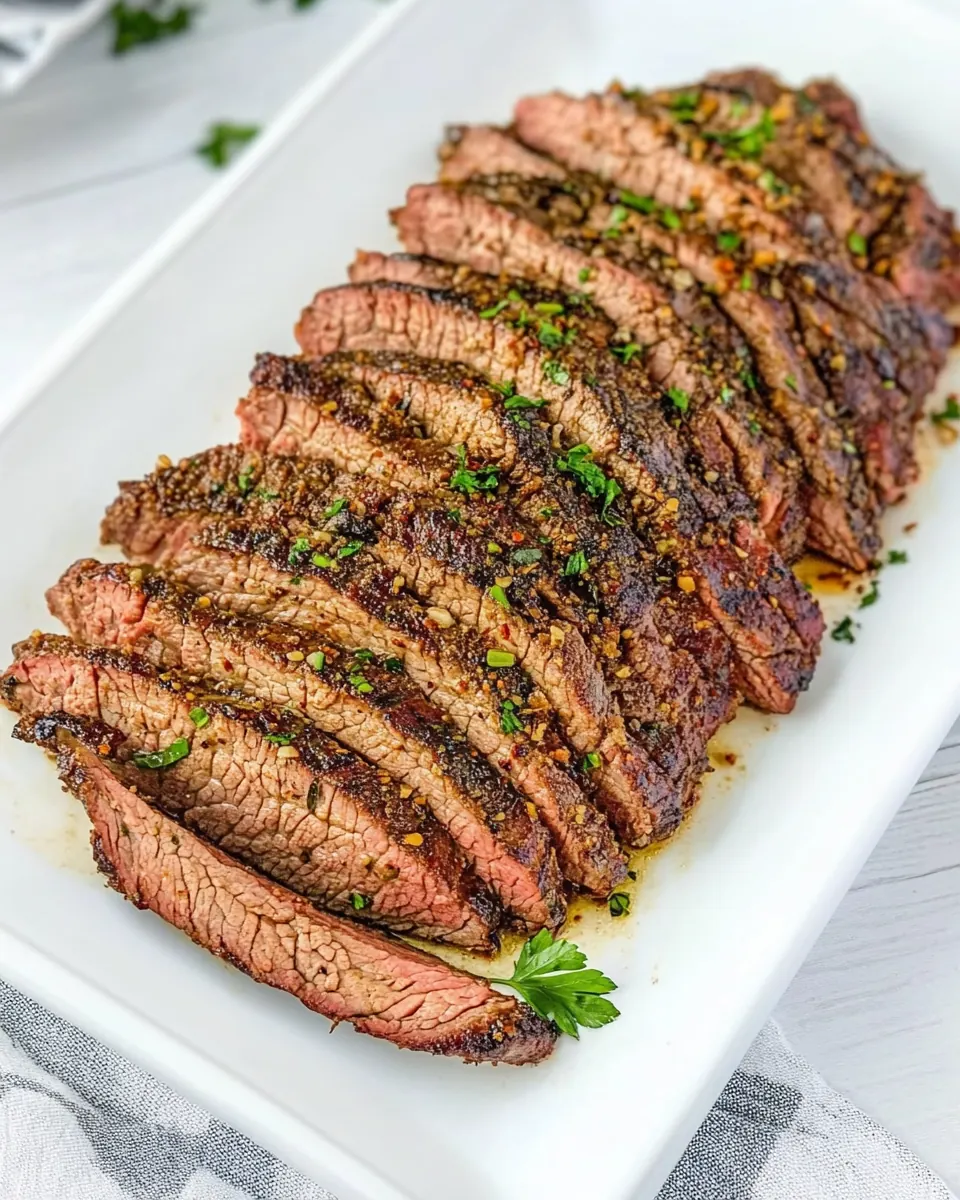 Grilled Chili Garlic Tri Tip