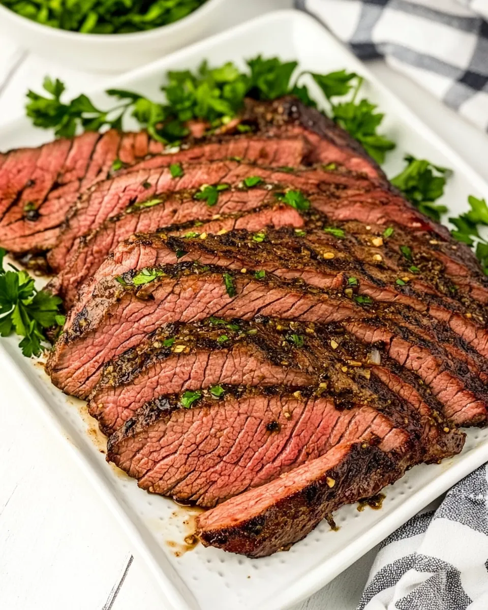 Grilled Chili Garlic Tri Tip