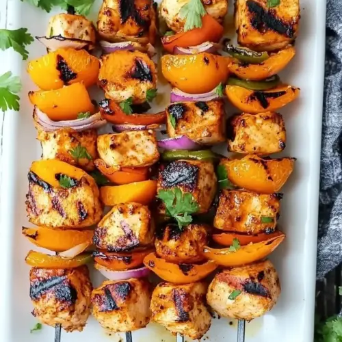 Grilled Chipotle Orange Turkey Kebabs
