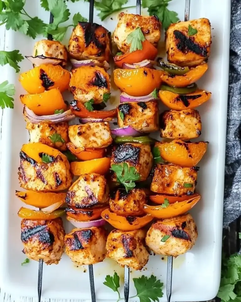 Grilled Chipotle Orange Turkey Kebabs