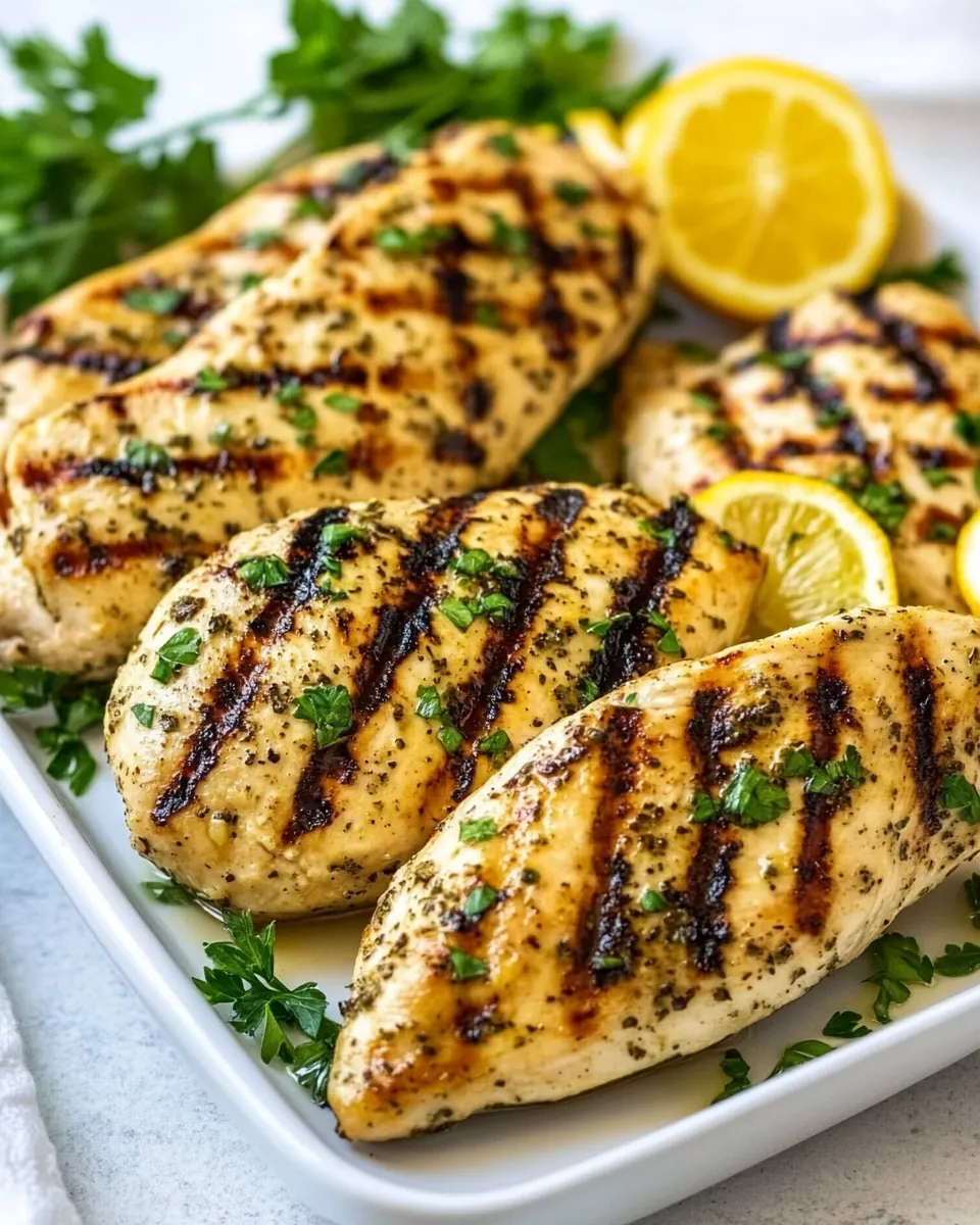 Grilled Citrus and Herb Chicken