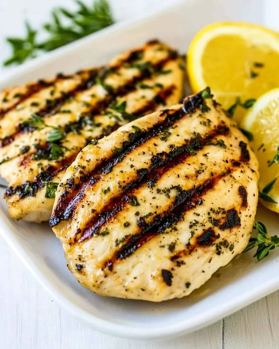 Grilled Citrus and Herb Chicken