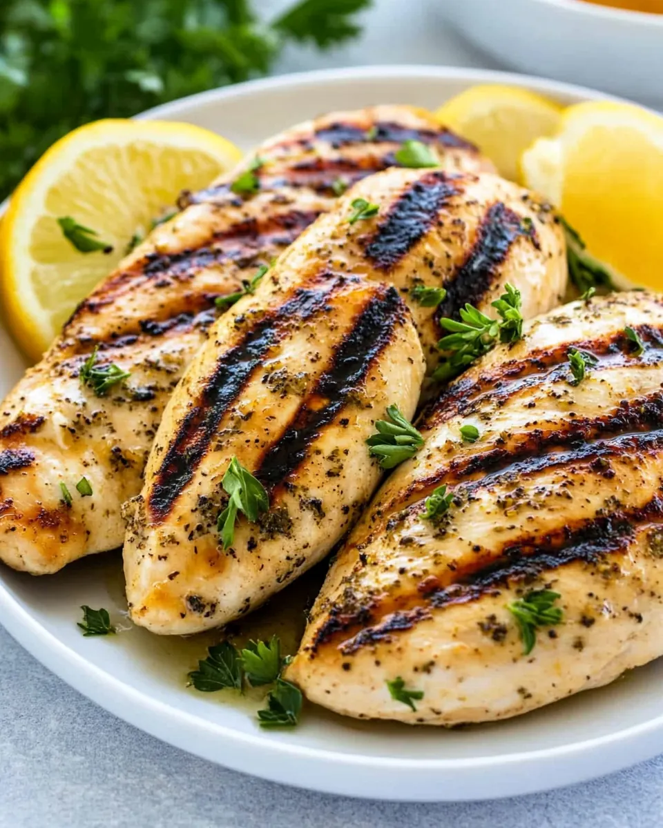 Grilled Citrus and Herb Chicken