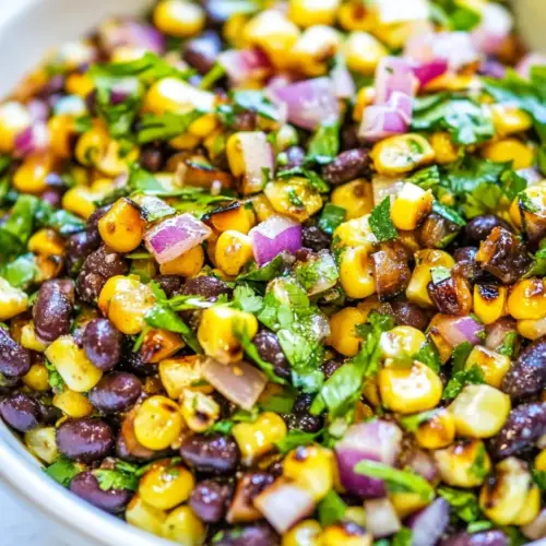 Grilled Corn and Black Bean Salad