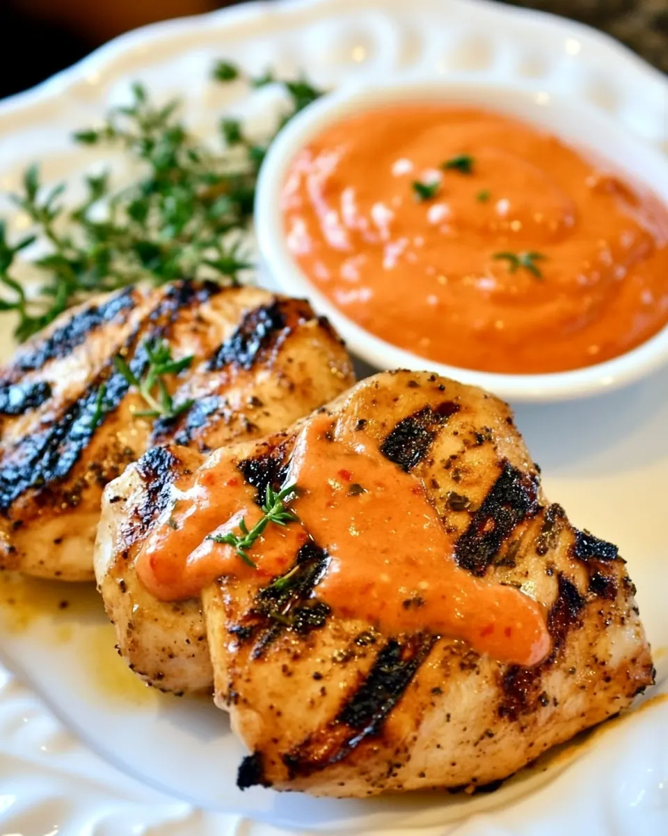 Grilled Garlic Chicken