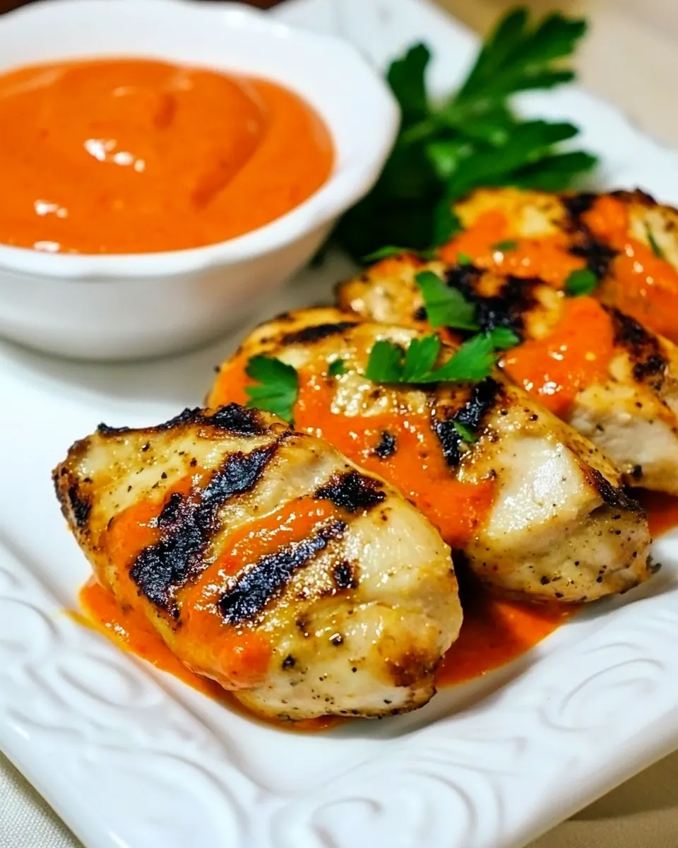 Grilled Garlic Chicken