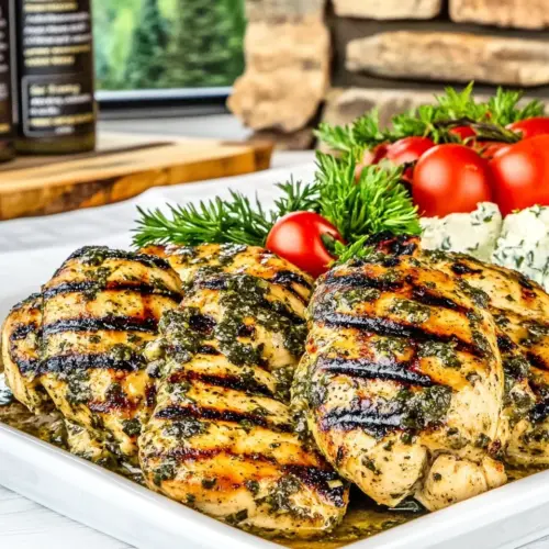 Grilled Greek Ranch Chicken