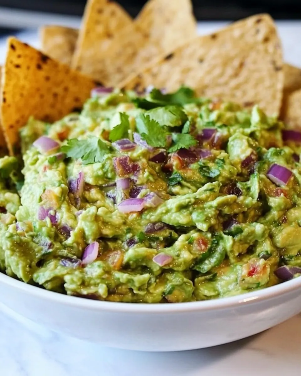 Grilled Guacamole