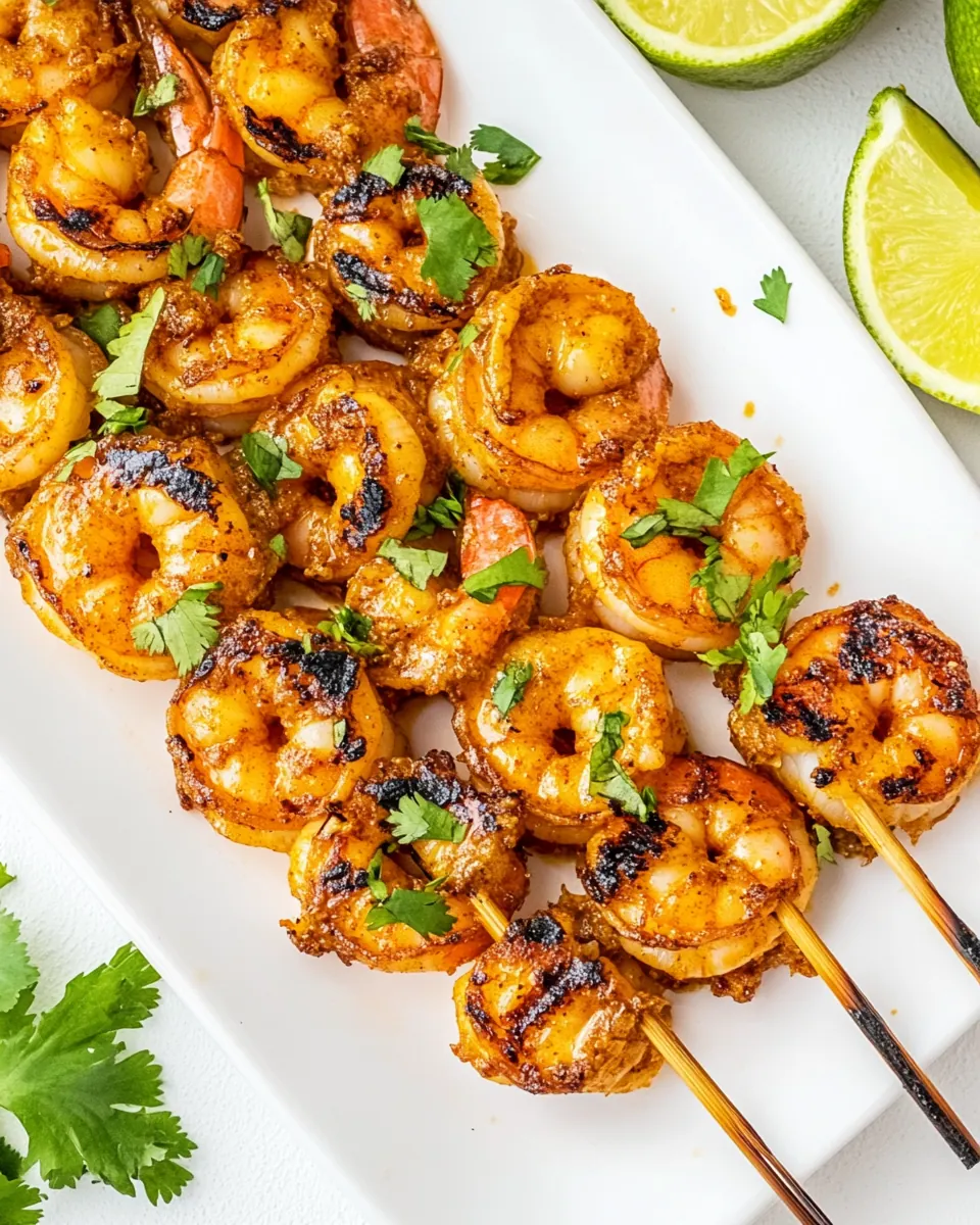 Grilled Jerk Shrimp