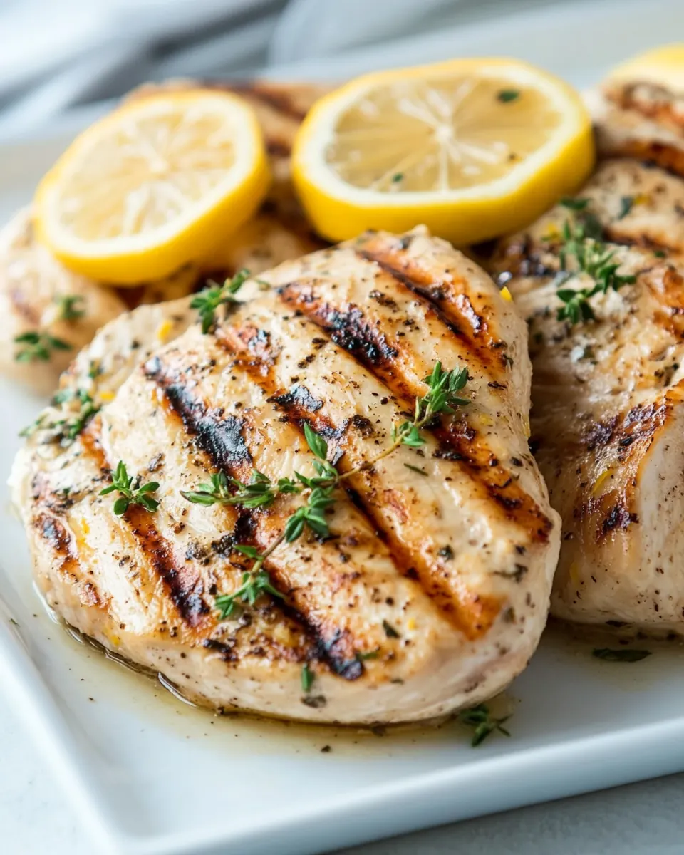 Grilled Lemon Chicken