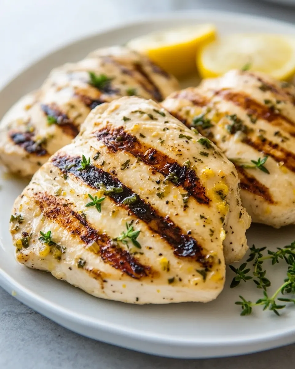 Grilled Lemon Chicken