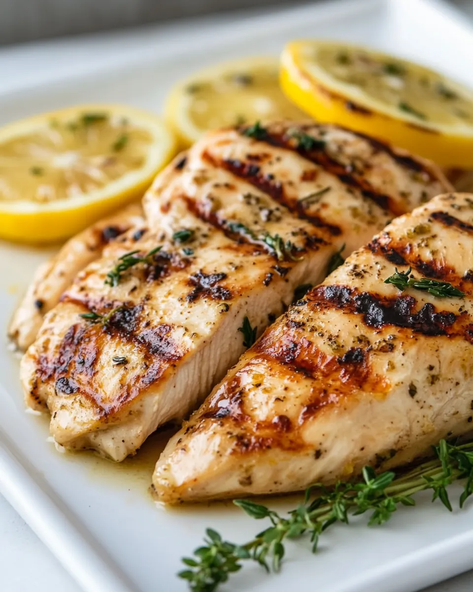 Grilled Lemon Chicken
