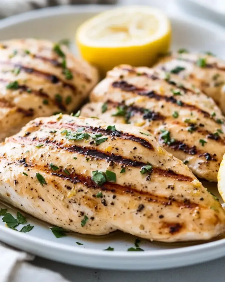Grilled Lemon Chicken