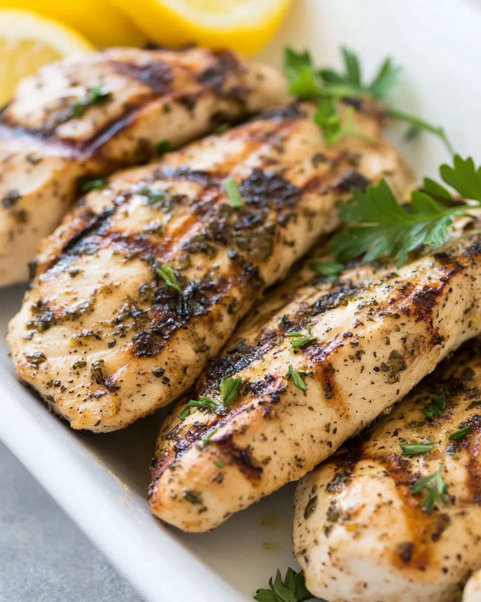 Grilled Lemon Herb Chicken