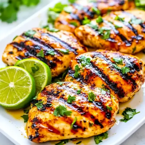 Grilled Lime Cilantro Chicken