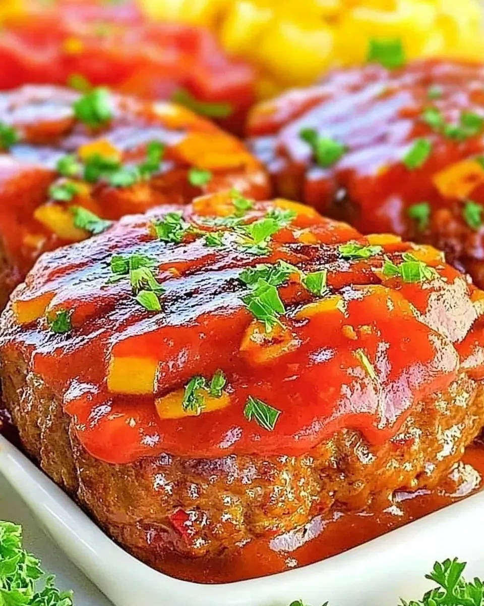 Grilled Meatloaf Burgers