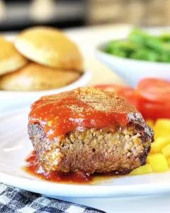 Grilled Meatloaf Burgers