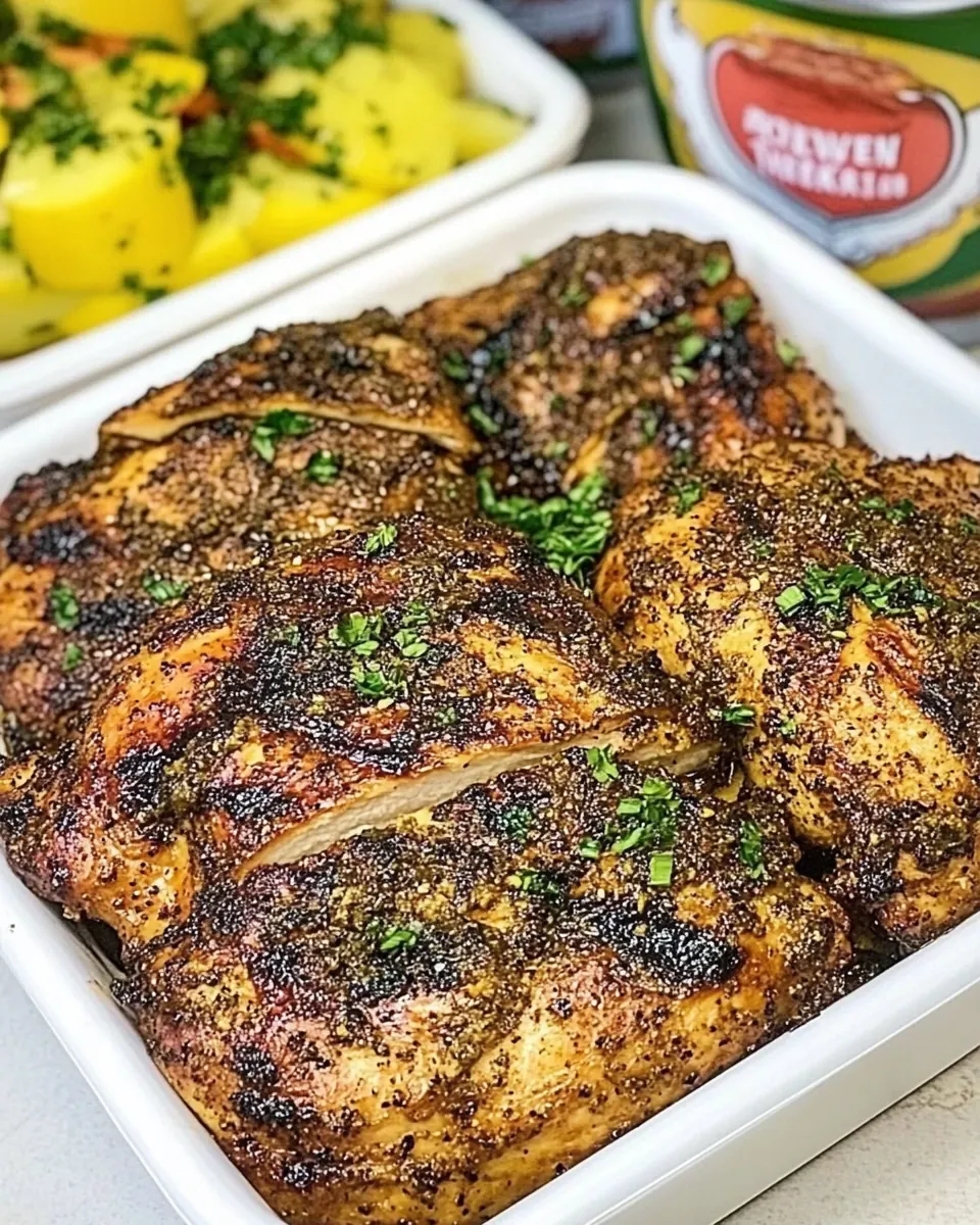 Grilled Mississippi Chicken