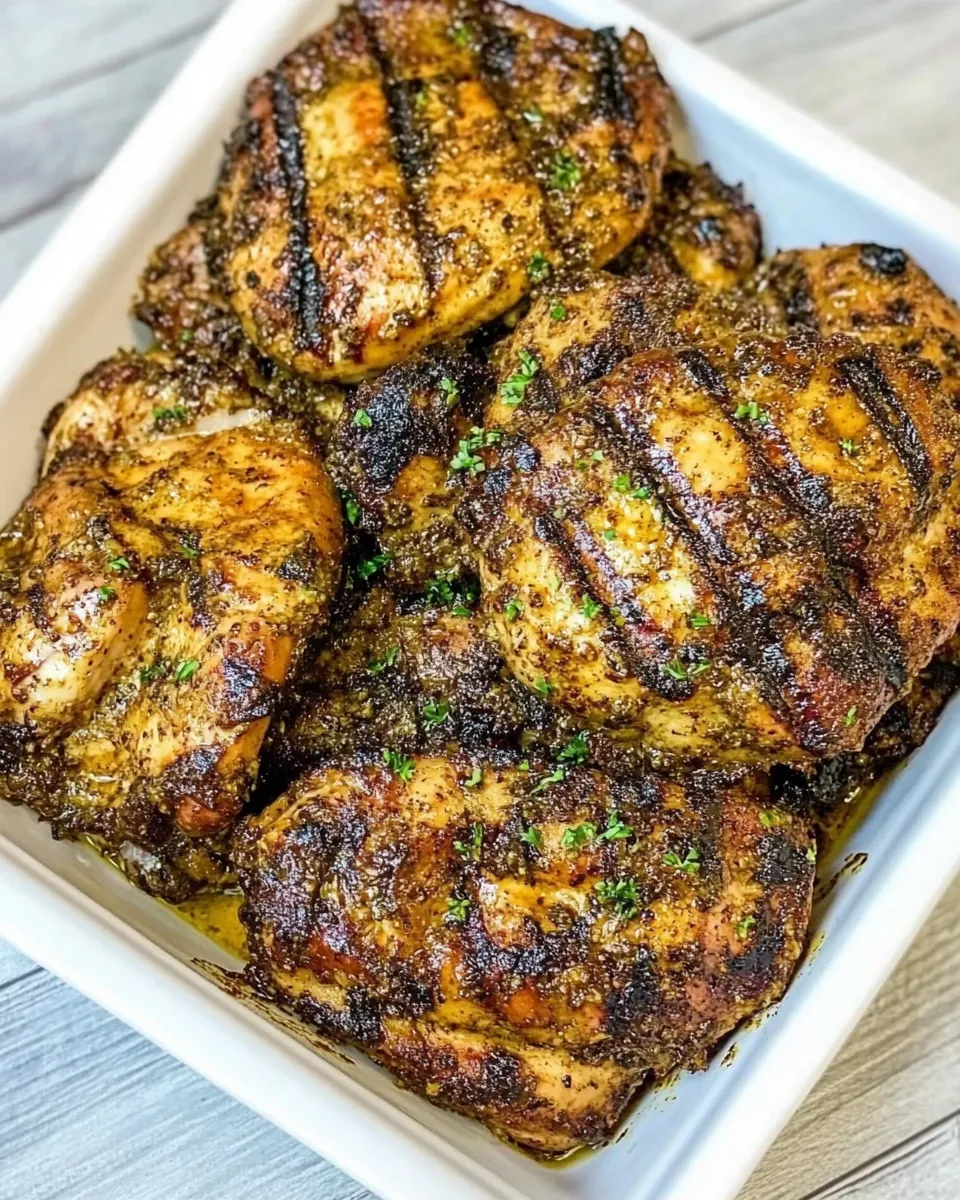 Grilled Mississippi Chicken