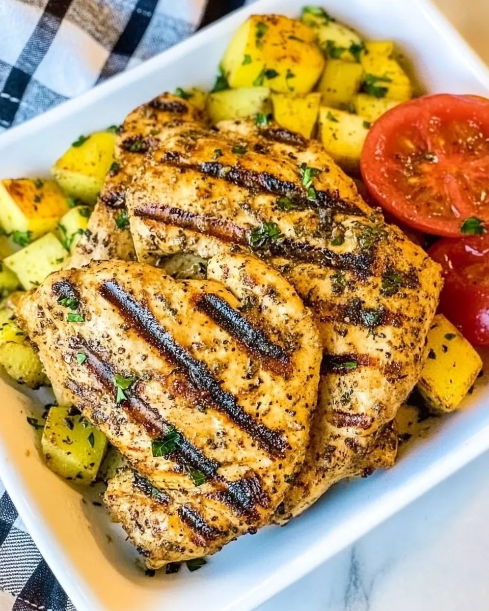 Grilled Mississippi Chicken
