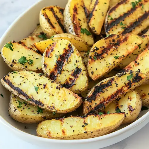 Grilled Potato Wedges