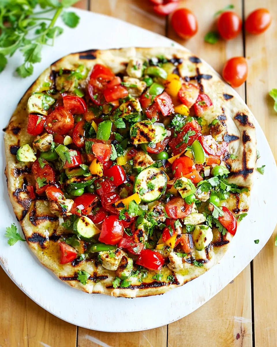 Grilled Summer Flatbread
