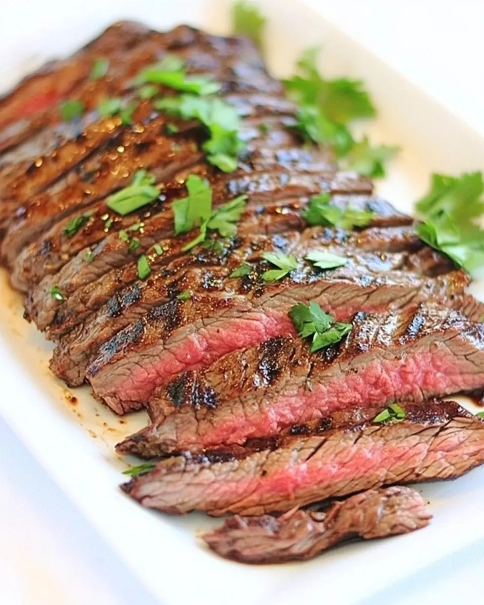Grilled Teriyaki Flank Steak