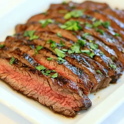 Grilled Teriyaki Flank Steak