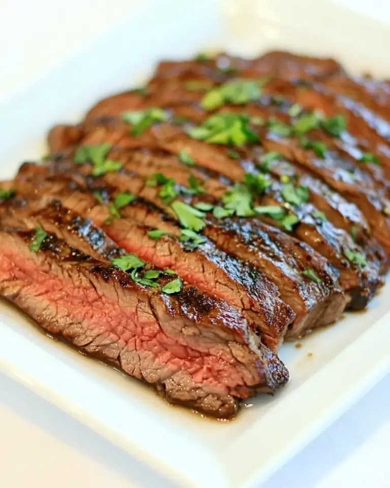 Grilled Teriyaki Flank Steak
