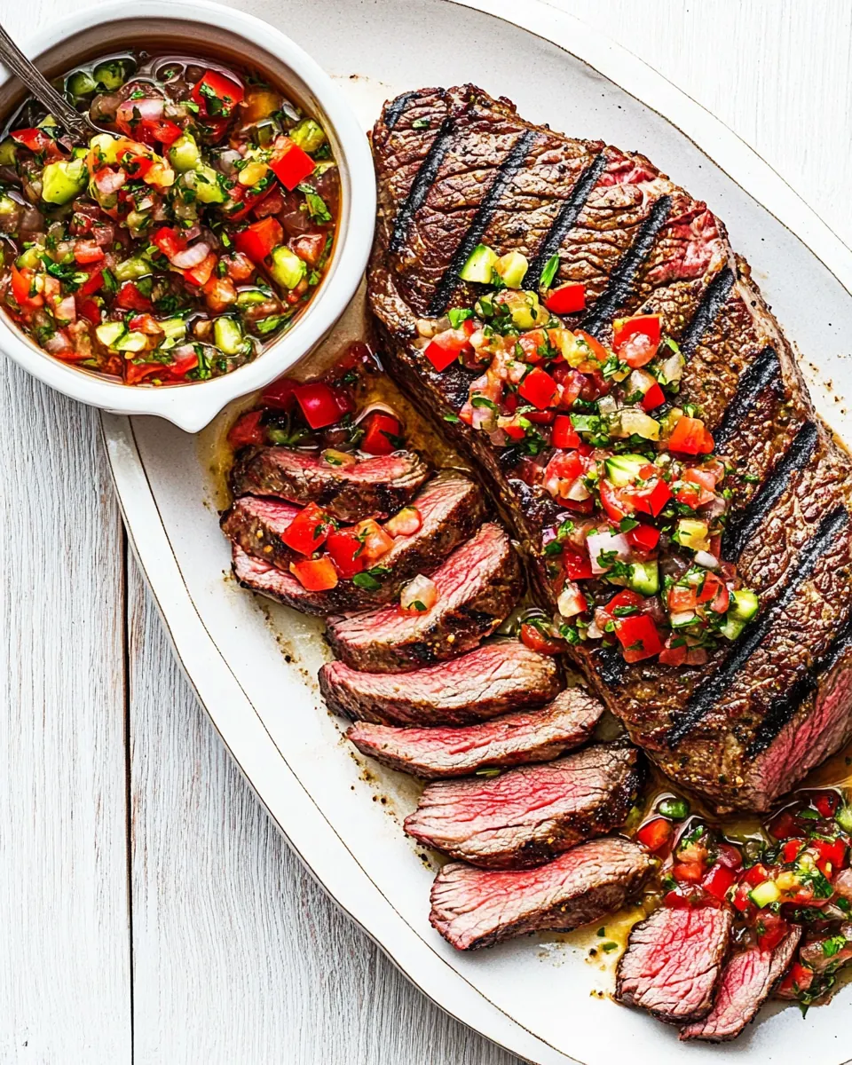 Grilled Tri Tip with Santa Maria Salsa