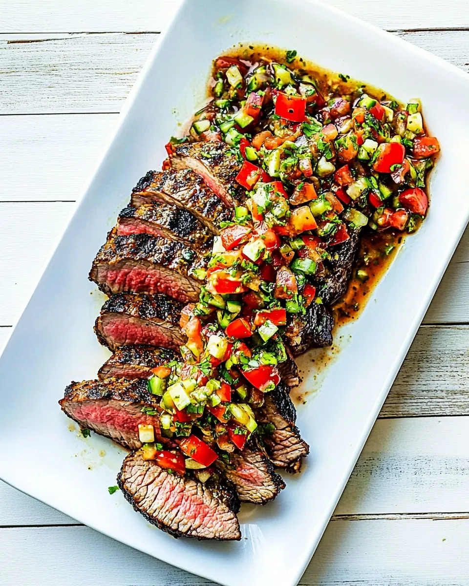 Grilled Tri Tip with Santa Maria Salsa