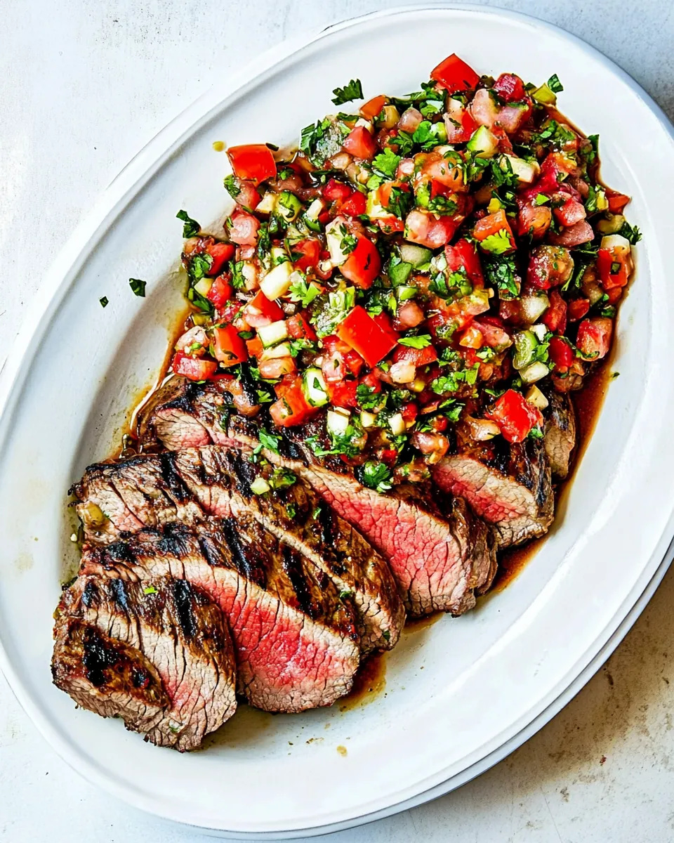 Grilled Tri Tip with Santa Maria Salsa