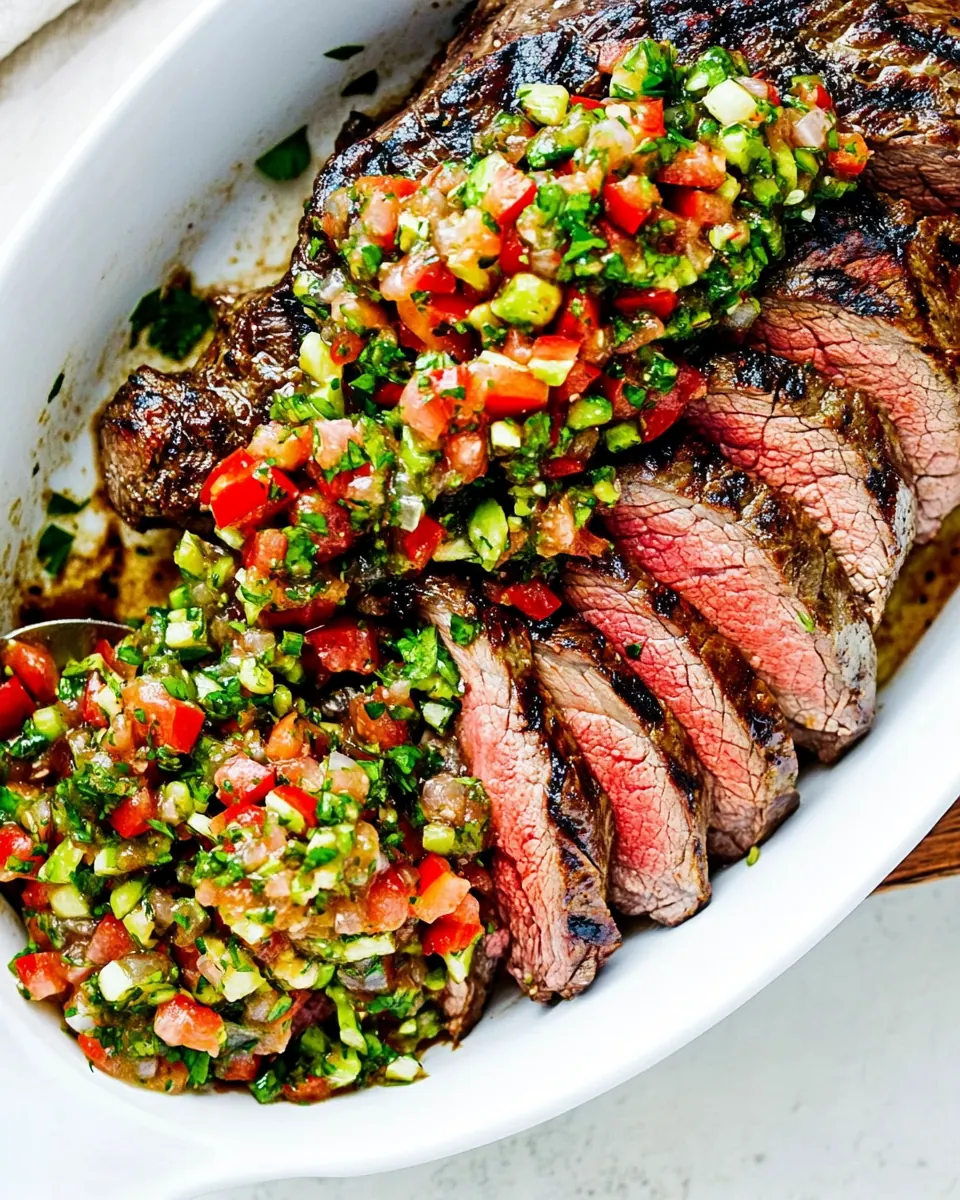 Grilled Tri Tip with Santa Maria Salsa