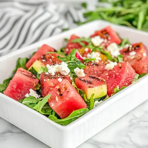 Grilled Watermelon Salad