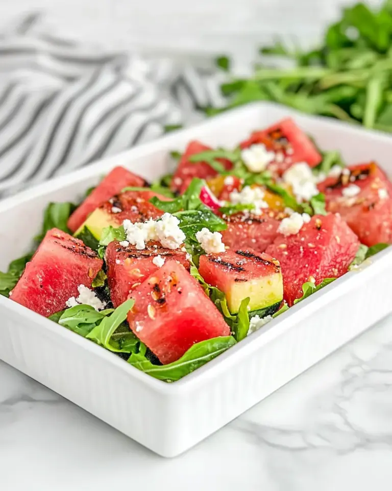Grilled Watermelon Salad