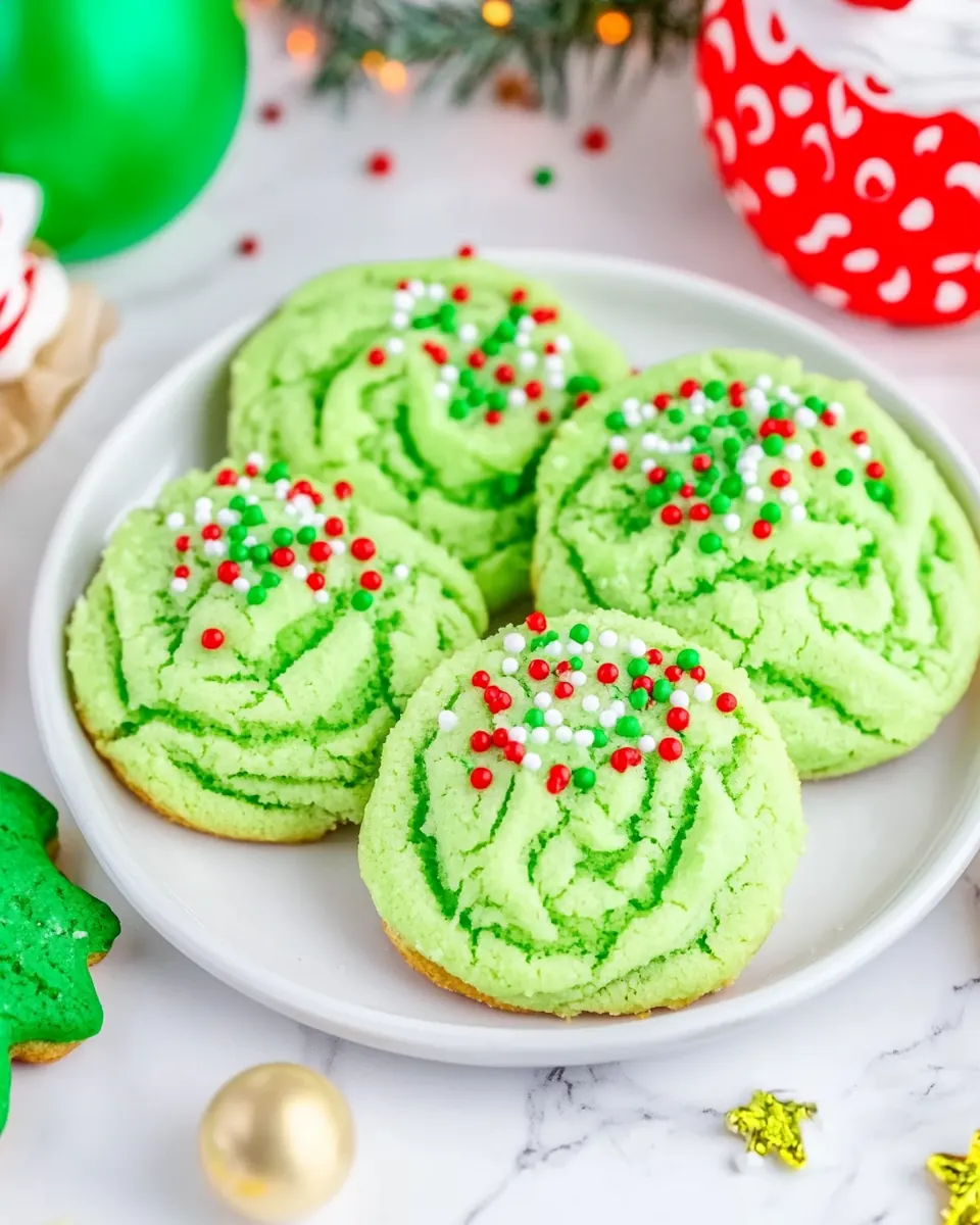 Grinch Cookies
