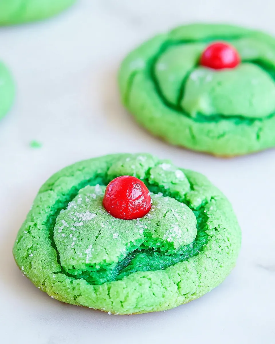Grinch Cookies