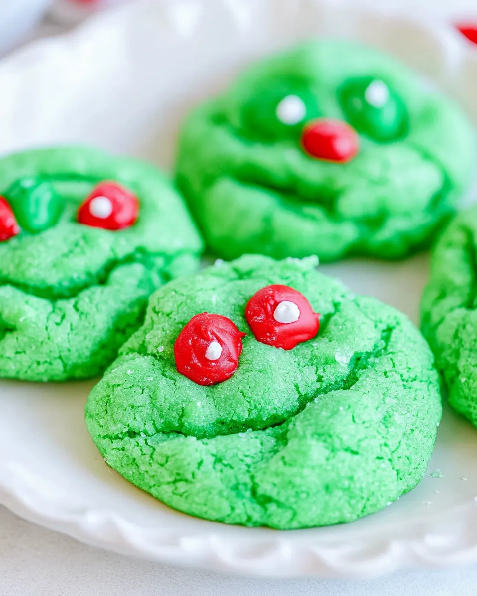 Grinch Cookies