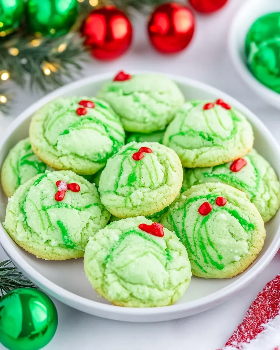 Grinch Cookies