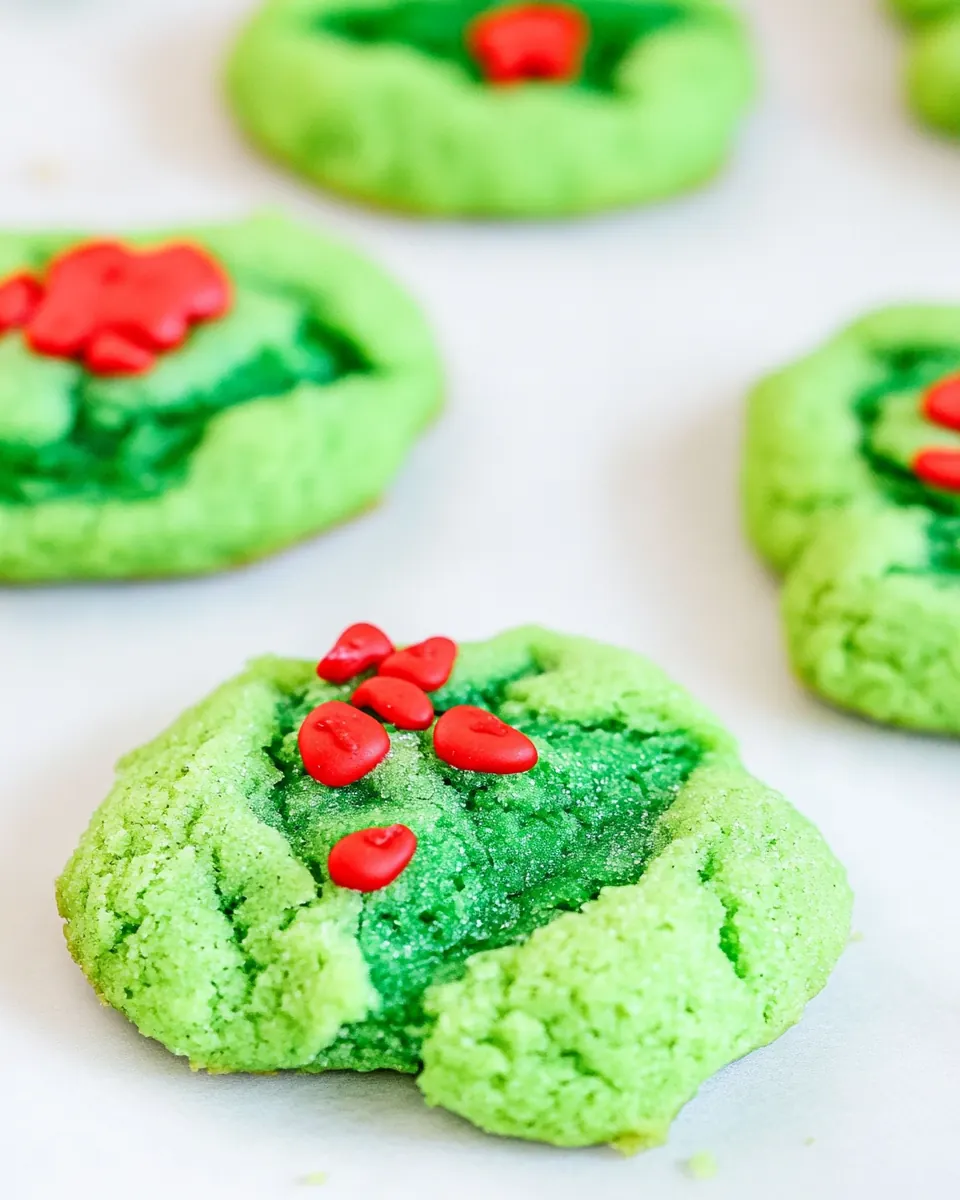 Grinch Cookies