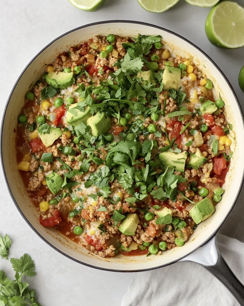 Ground Turkey Skillet