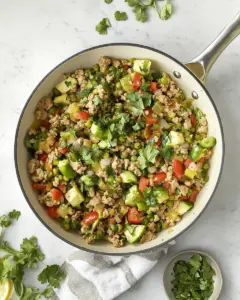 Ground Turkey Skillet