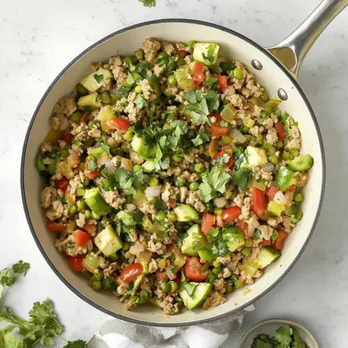 Ground Turkey Skillet