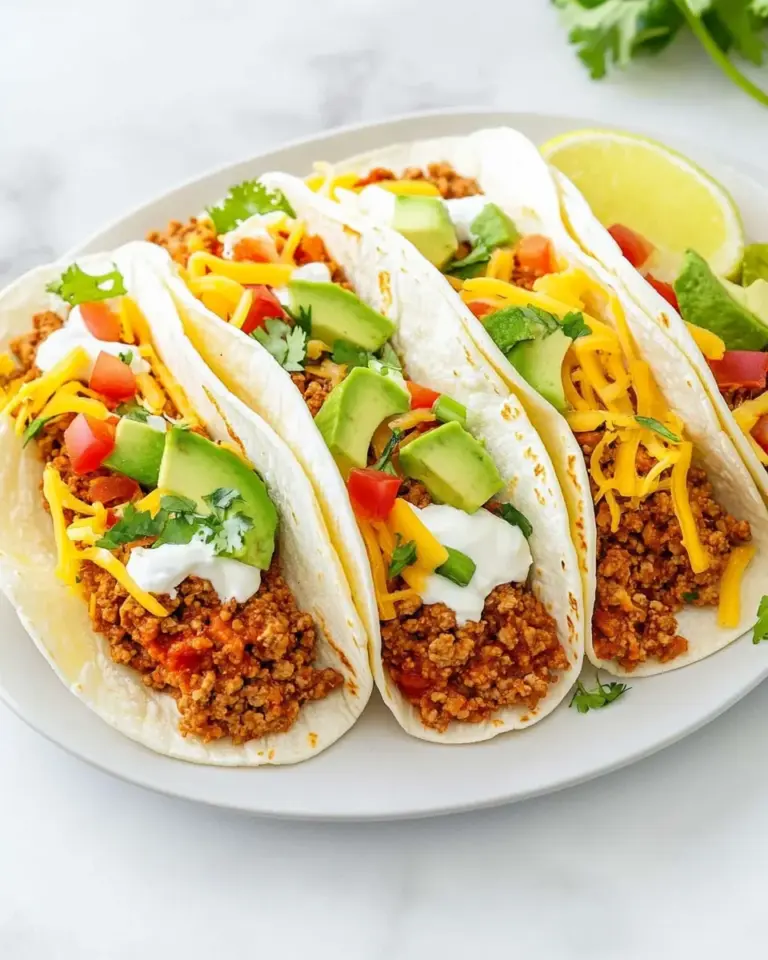 Ground Turkey Tacos