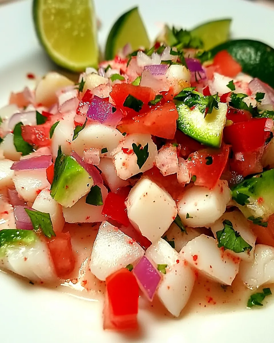 Halibut Ceviche
