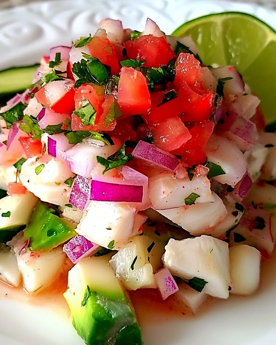 Halibut Ceviche