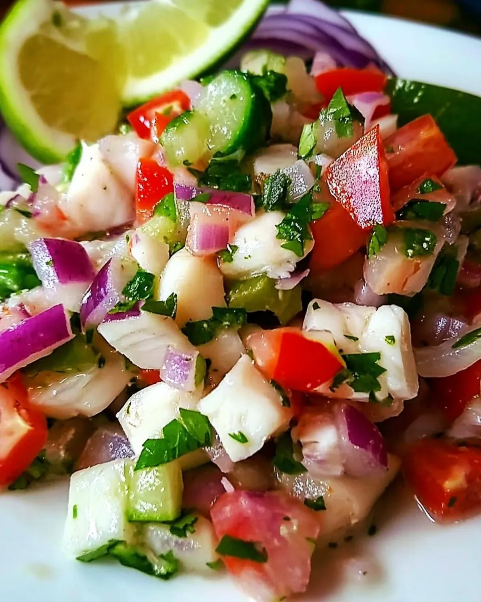 Halibut Ceviche
