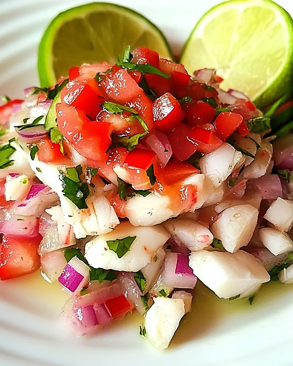 Halibut Ceviche